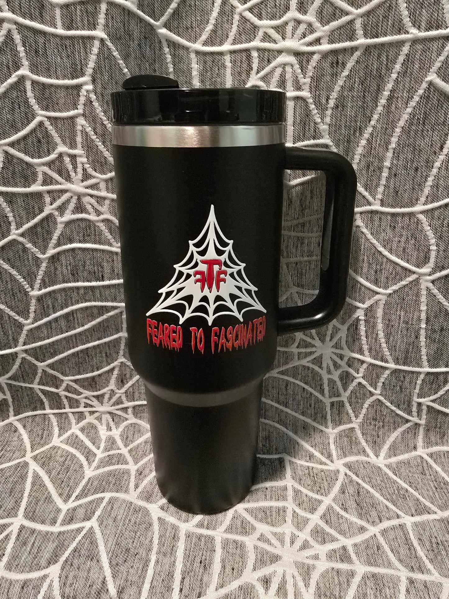 Black 40oz tumbler