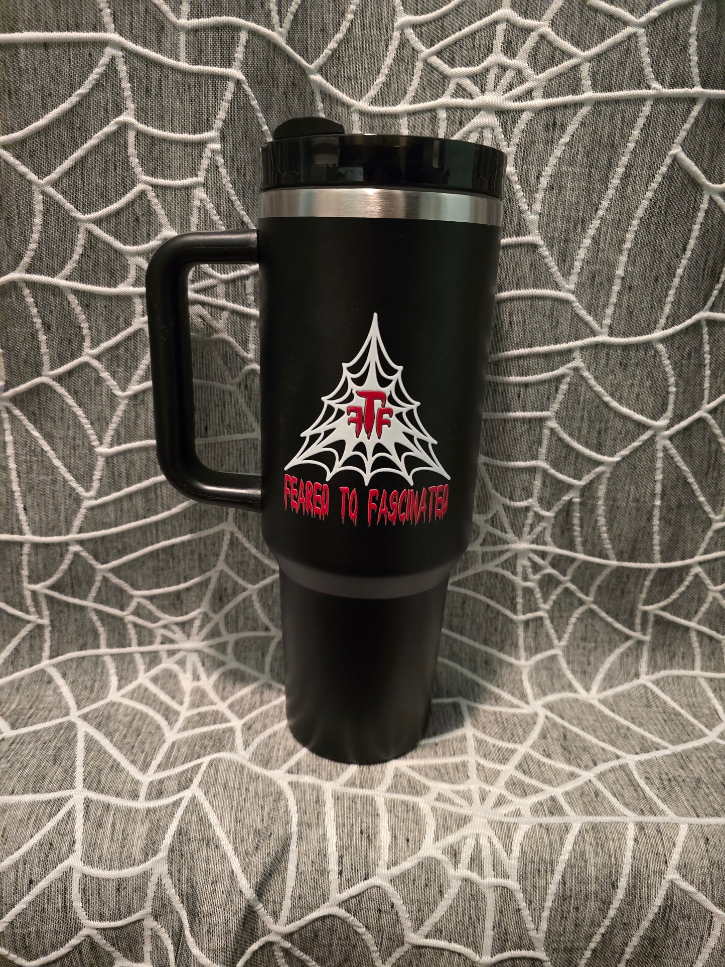 Black 40oz tumbler