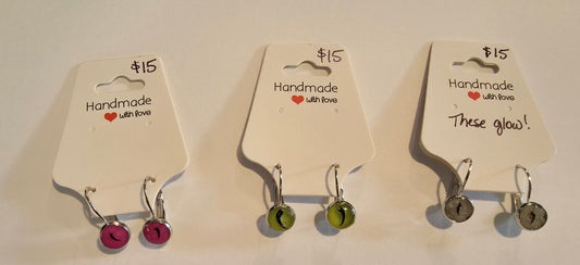 Leverback fang earrings - Stainless steel