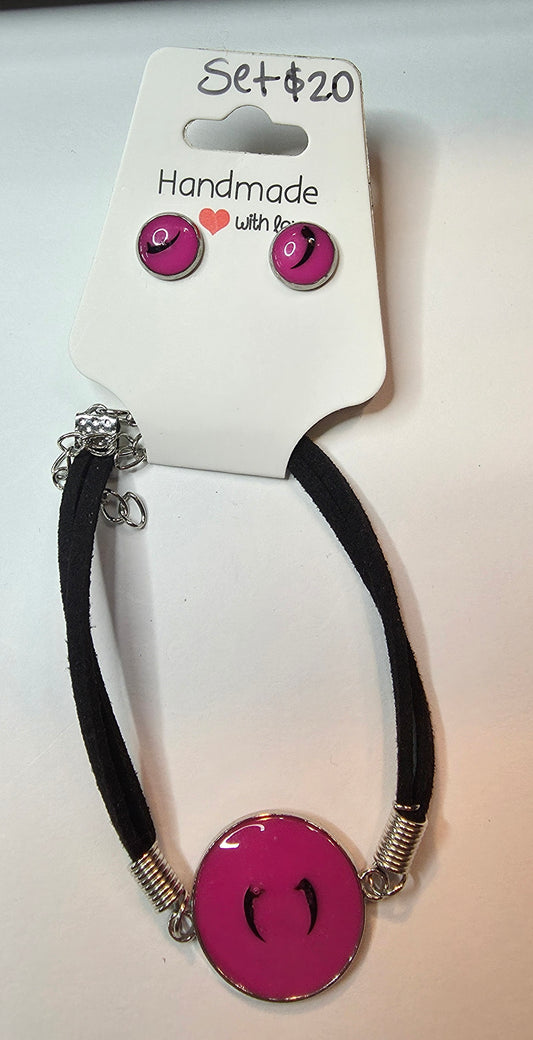Bracelet and earring set