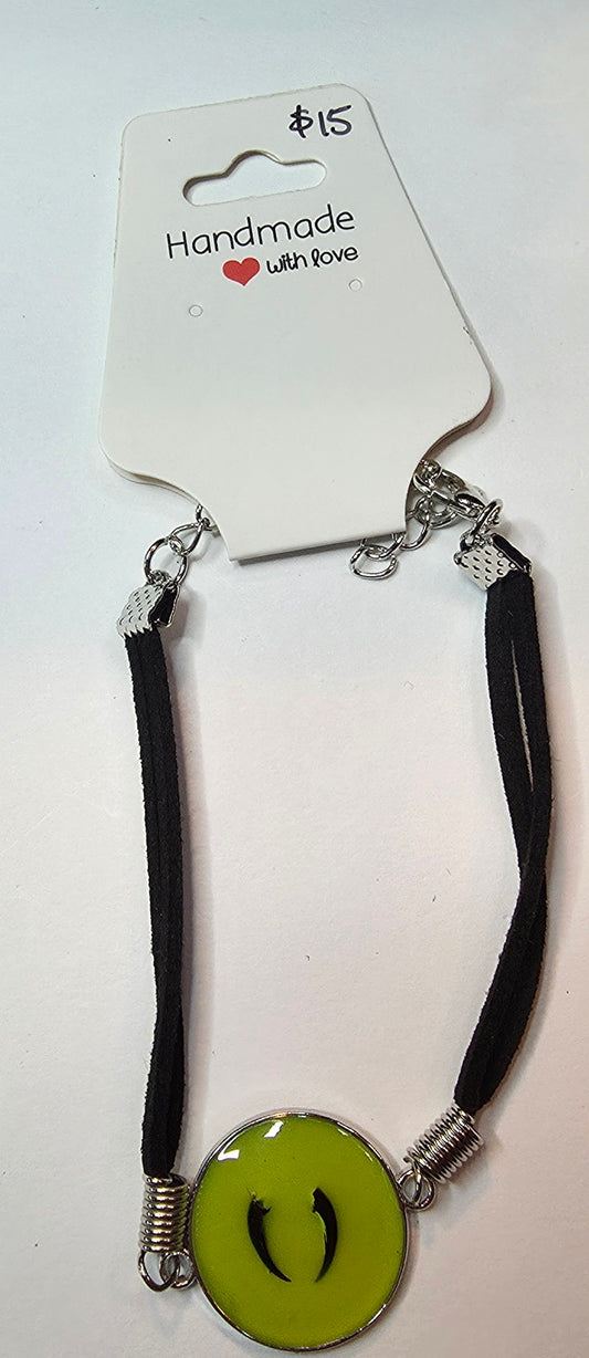 Bracelet (black suede band)