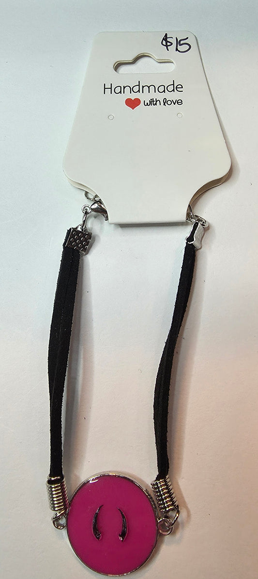 Bracelet (black suede band)