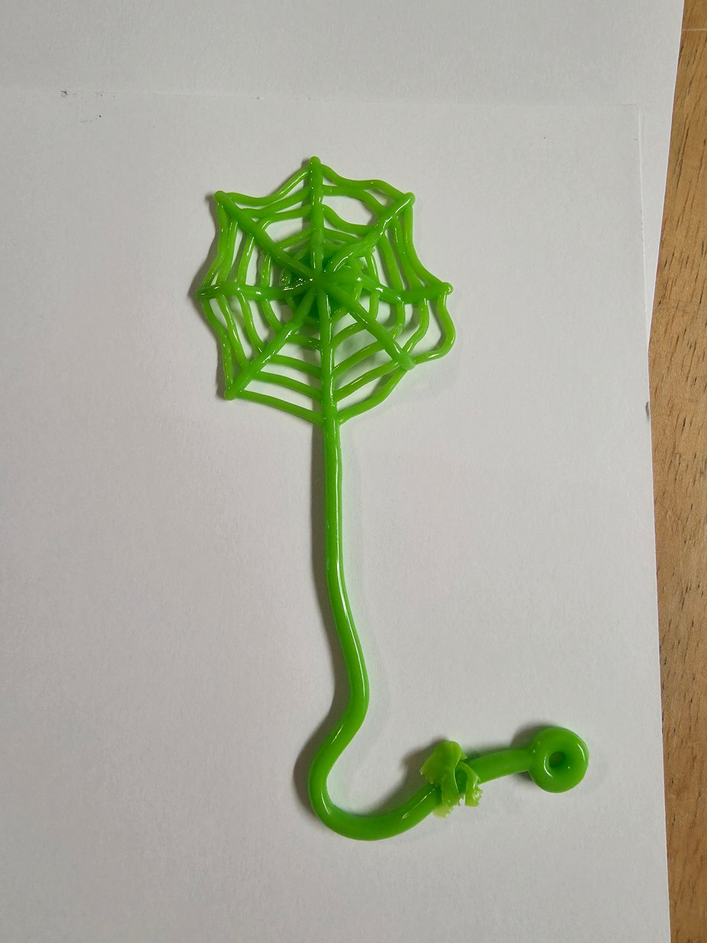 Web sticky toy